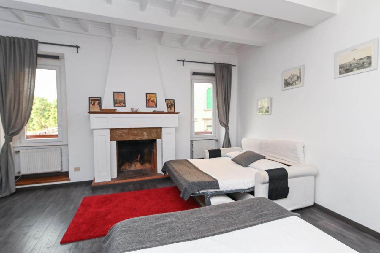 Gorgeous Trastevere Loft On The River Rom Eksteriør billede