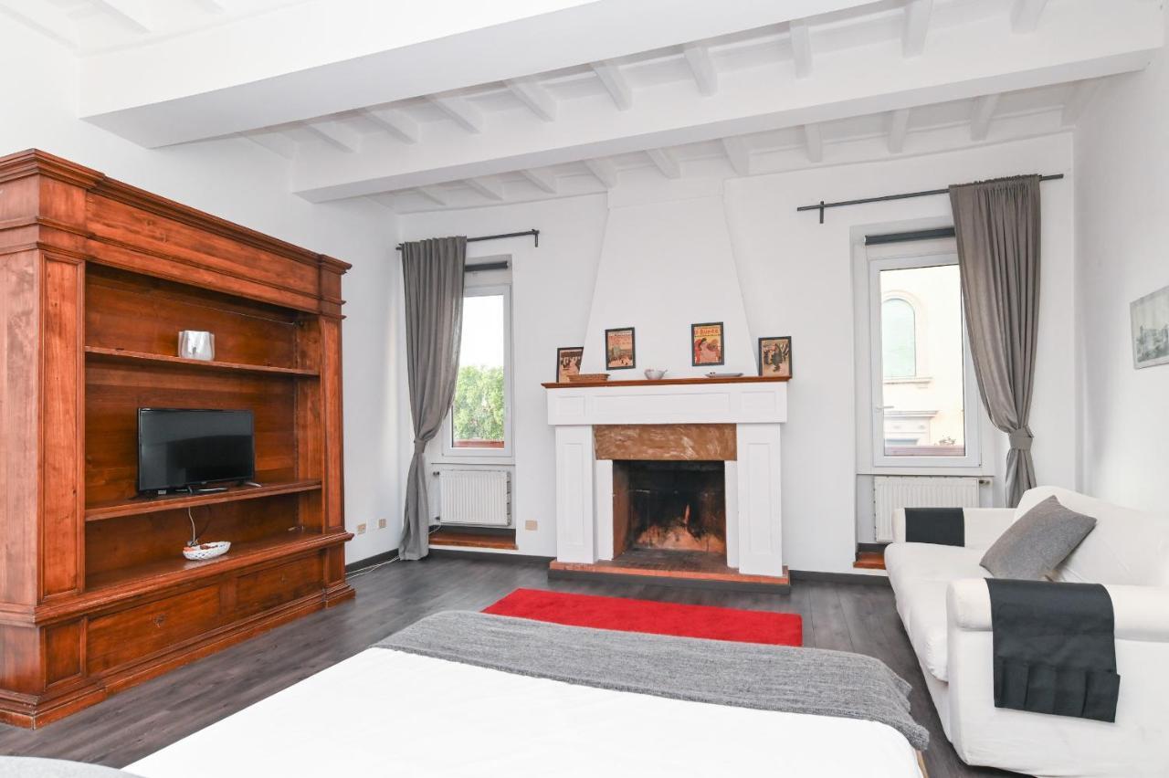 Gorgeous Trastevere Loft On The River Rom Eksteriør billede